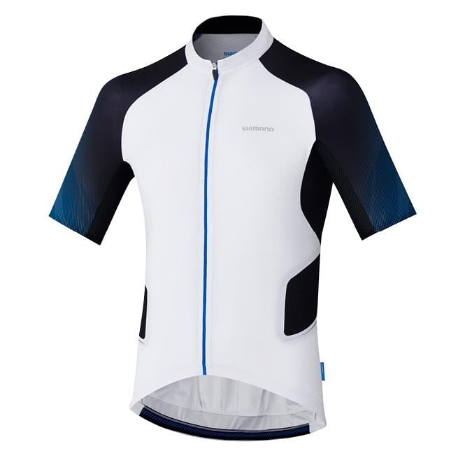 Shimano Mirror Cool Jersey Short Sleeves White 2017