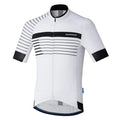 Shimano Breakaway Print Jersey Short Sleeves White Black