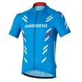 Shimano Jersey Print Short Sleeves Blue 2017