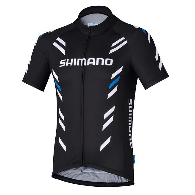 Shimano Jersey Print Short Sleeves Black 2017