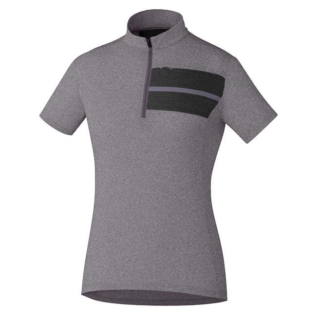 Shimano Transit Womens Jersey Short Sleeves Shark Purple