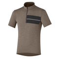 Shimano Transit Jersey Short Sleeves Moral Brown