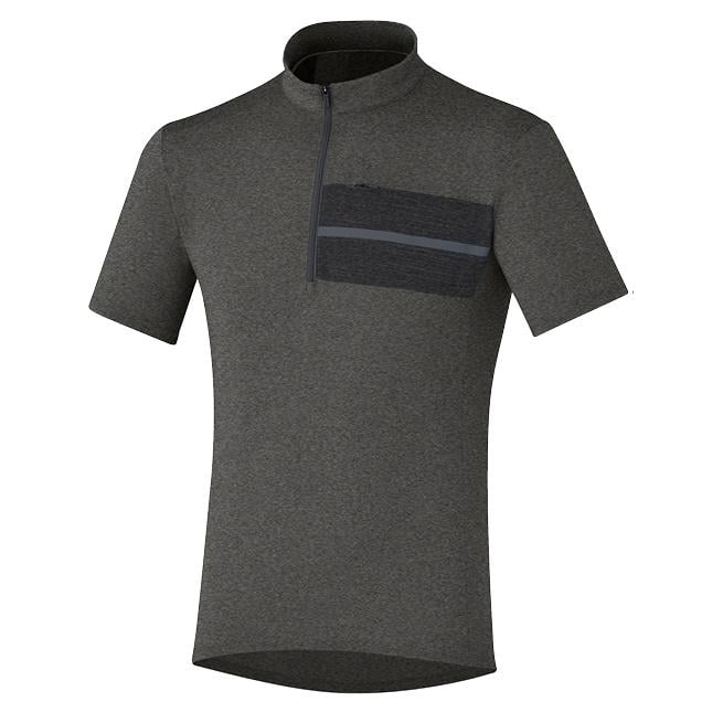 Shimano Transit Jersey Short Sleeves Raven Gray