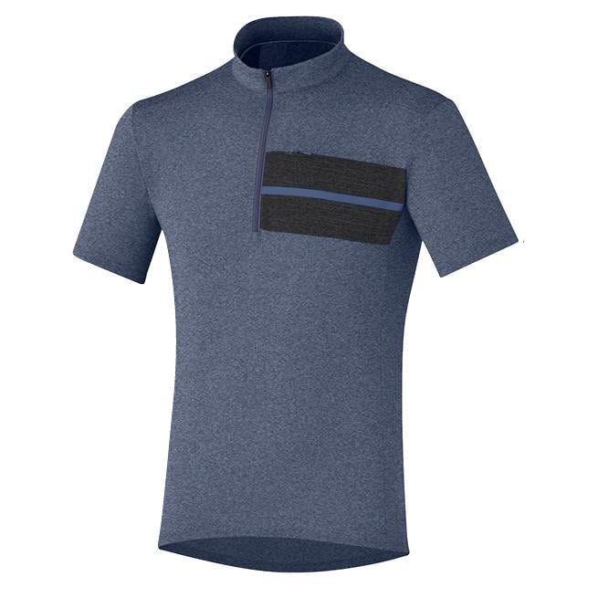 Shimano Transit Jersey Short Sleeves Crown Blue