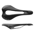 Selle Italia SLR SuperFlow Saddle with TI Rails- Black