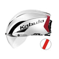 OGK Aero R1 Helmet Matte Pearl White/Red