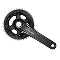 Shimano Deore FC-M6000 Crankset - 2x10-speed 36x26T