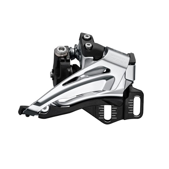 Shimano Deore FD-M6025-E Top Swing Front Derailleur 2x10-speed Down Pull - E-Type - Black