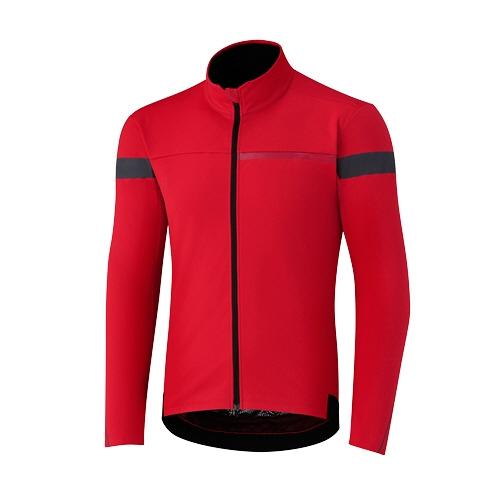 Shimano Windbreak Long Sleeve Jersey Red