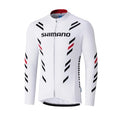 Shimano Thermal Print Long Sleeve Jersey-White