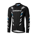 Shimano Thermal Print Long Sleeve Jersey-Black