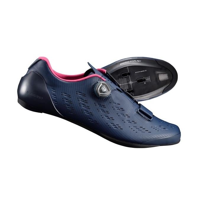 Shimano SH-RP9 Road Boa Wide Shoe-Navy