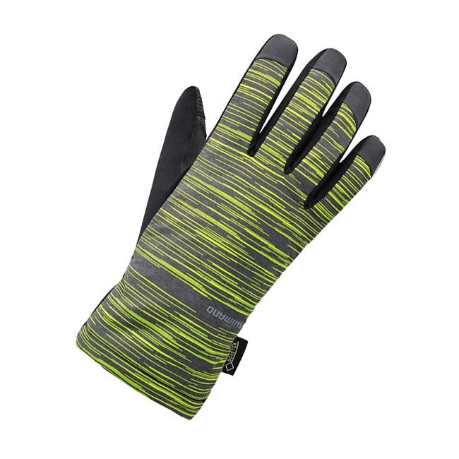 Shimano Gore-Tex Winter Gloves-Neon Yellow