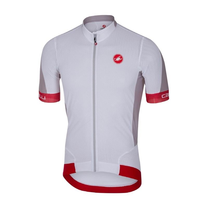 Castelli Volata 2 Jersey FZ White