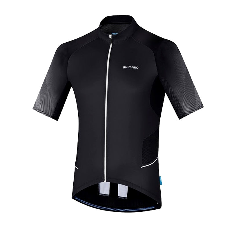 Shimano Mirror Cool Jersey Black White