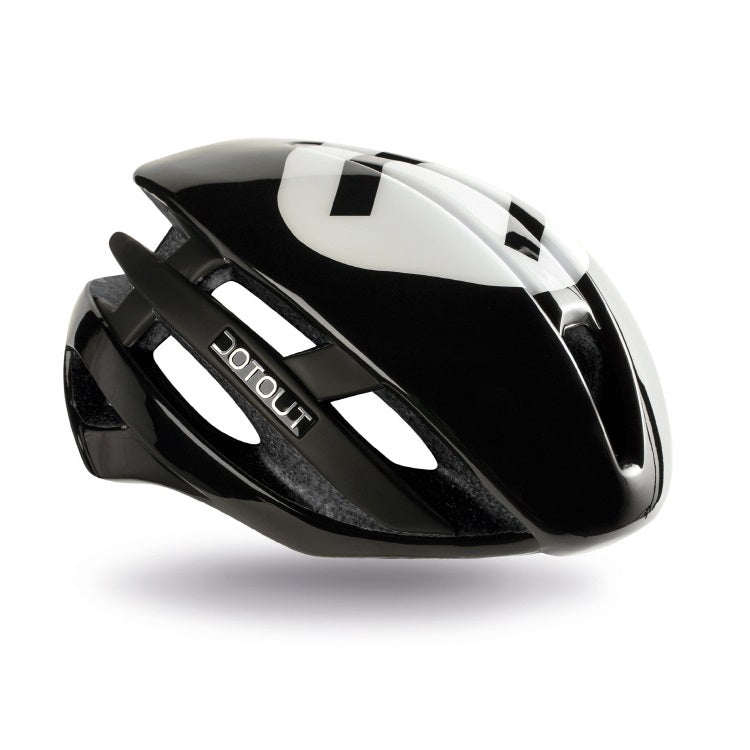 Dotou Kabrio Helmet Shiny Black-Shiny Black-Matt Black