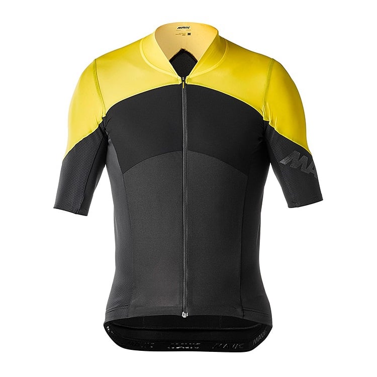 Mavic Cosmic Ultimate SL Jersey Black Yellow