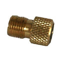 Koolstop Presta Valve to Schrader Adapter Brass Bult Back 12pcs