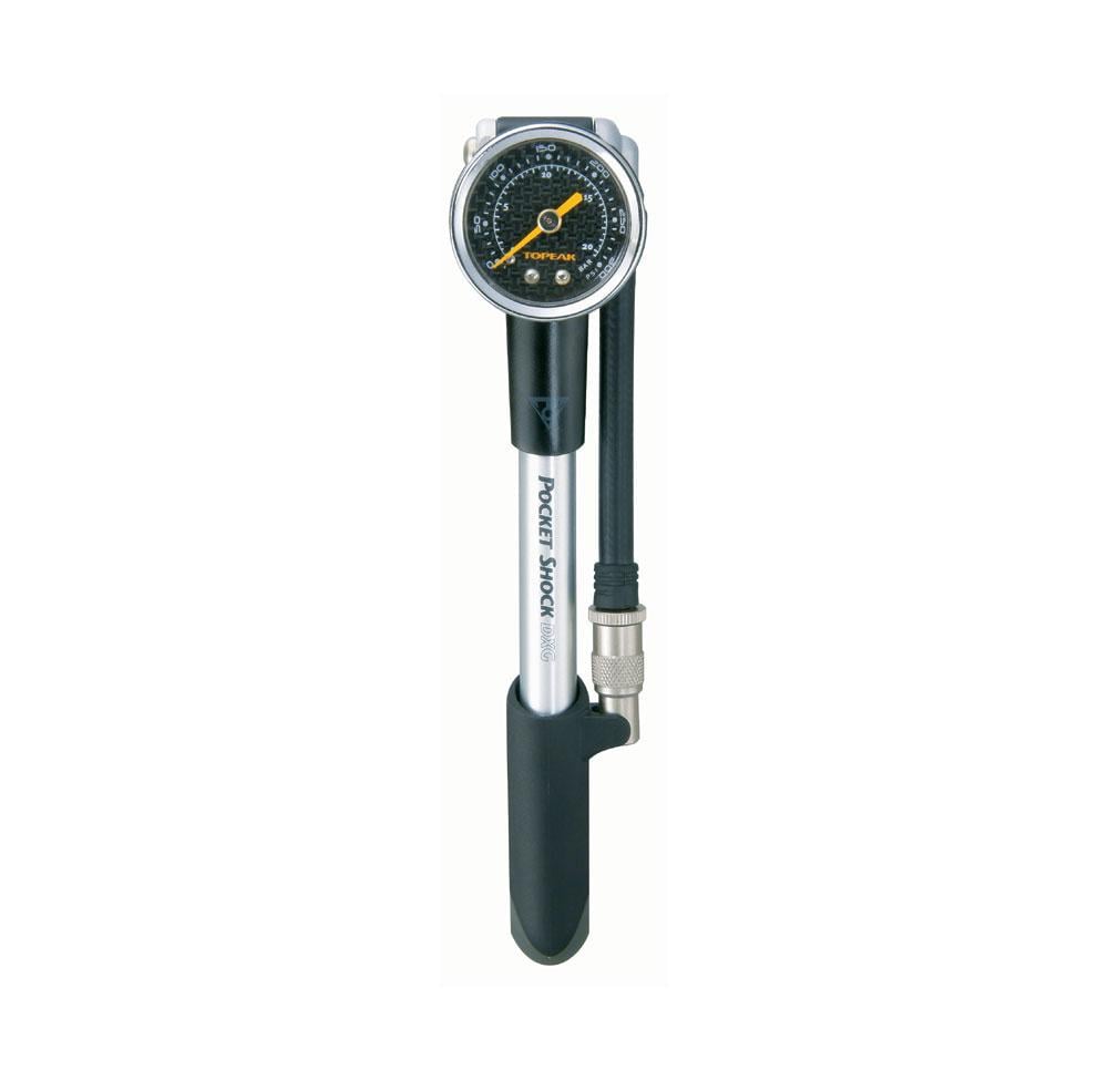 TOPEAK POCKET SHOCK DXG PUMP w/ GAUGE