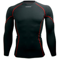 Btoperform Basic BaseLayer Compression MMA Sport Jersey Red Line