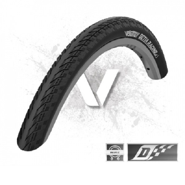 Velotto Setia Racing Dynamic V2 Clincher Wire Tire