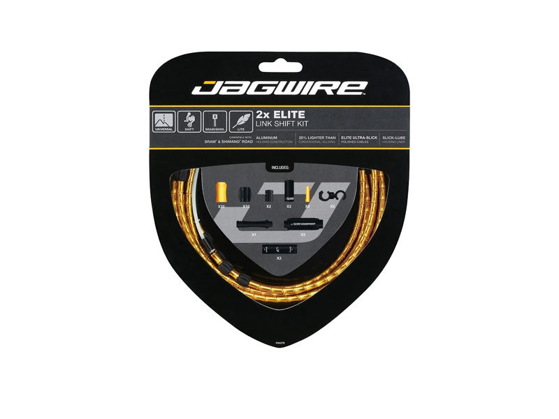 Jagwire 2X Road Elite Link Shift Gold AM RCK622