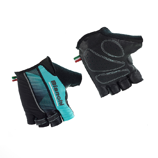 Bianchi RC Half Finger Gloves