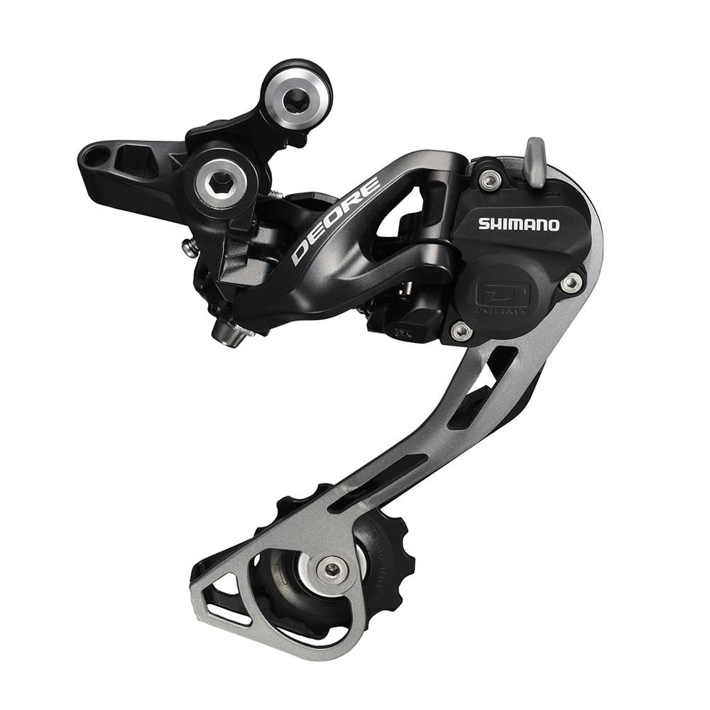 SHIMANO RD-M615 DEORE SHADOW+ REAR DERAILLEUR 10-SPEED SGS BLACK