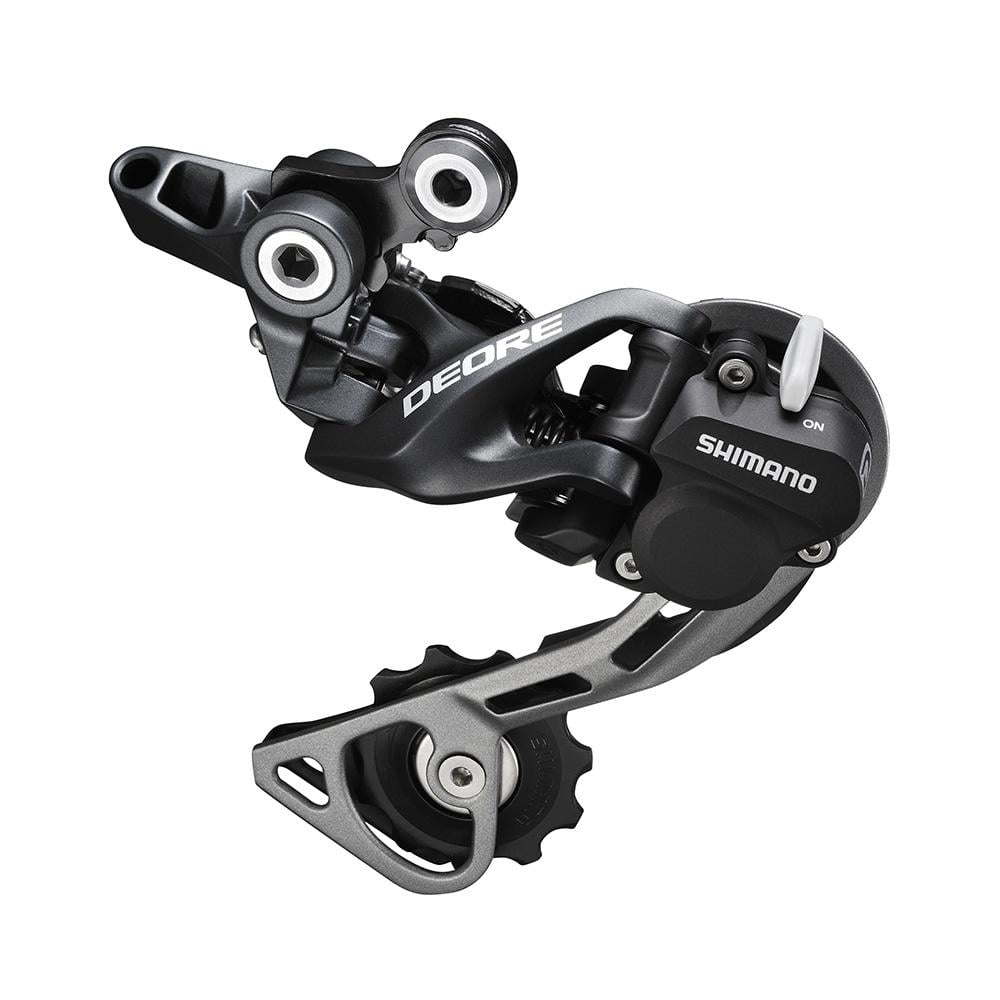 SHIMANO RD-M615 DEORE SHADOW+ REAR DERAILLEUR 10-SPEED GS BLACK