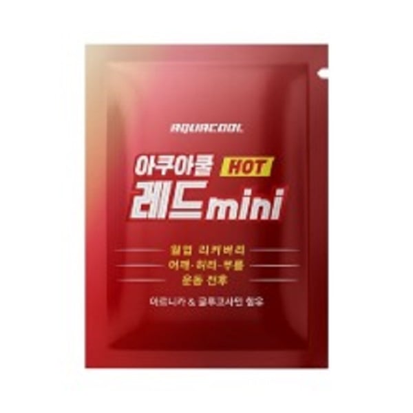 AQUACOOL Red Mini Pouch 3mlx30ea