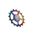 Ridea Tin Full Ceramic Carbon Pully 18T 5-spoke RSPY5L-18TFC-TR