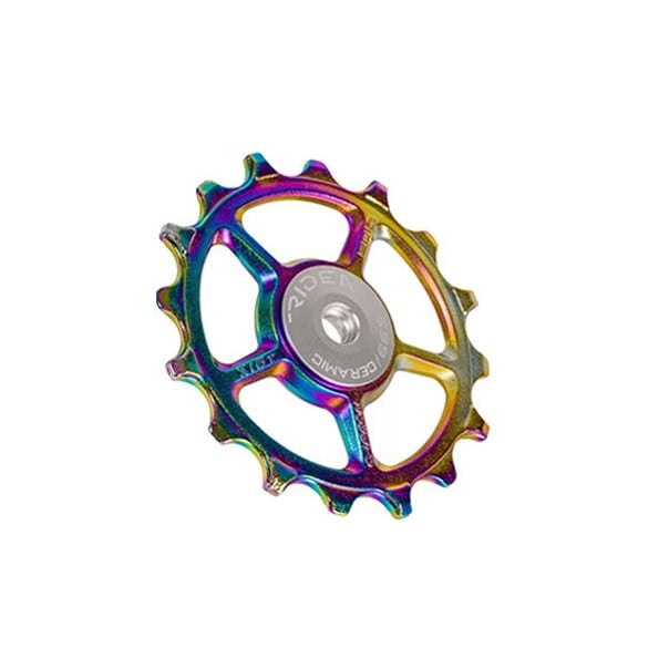 Ridea Tin Full Ceramic Carbon Pully 20T 5-spoke RSPY5L-20TFC-TR