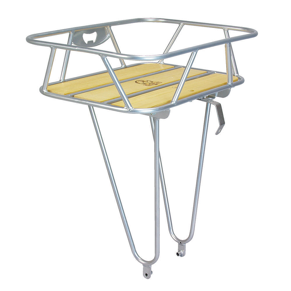 Minoura Gamoh Kcl-1 King Carrier Front Rack Silver