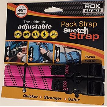 Rok Adjustable Stretch Strap 12-42 pink