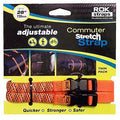 Rok Commuter Stretch Strap 12-28inch Orange