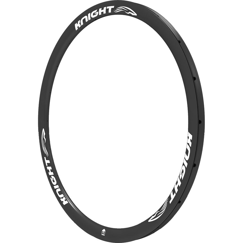 Knight 35 Carbon Disc CX Tubular Rim - White 700c