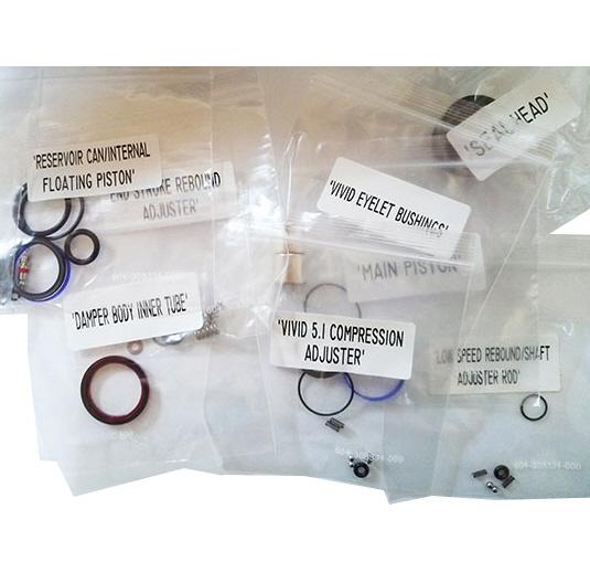 RockShox Rear Shock Service KIt VIvid 09-10 11.4118.020.000
