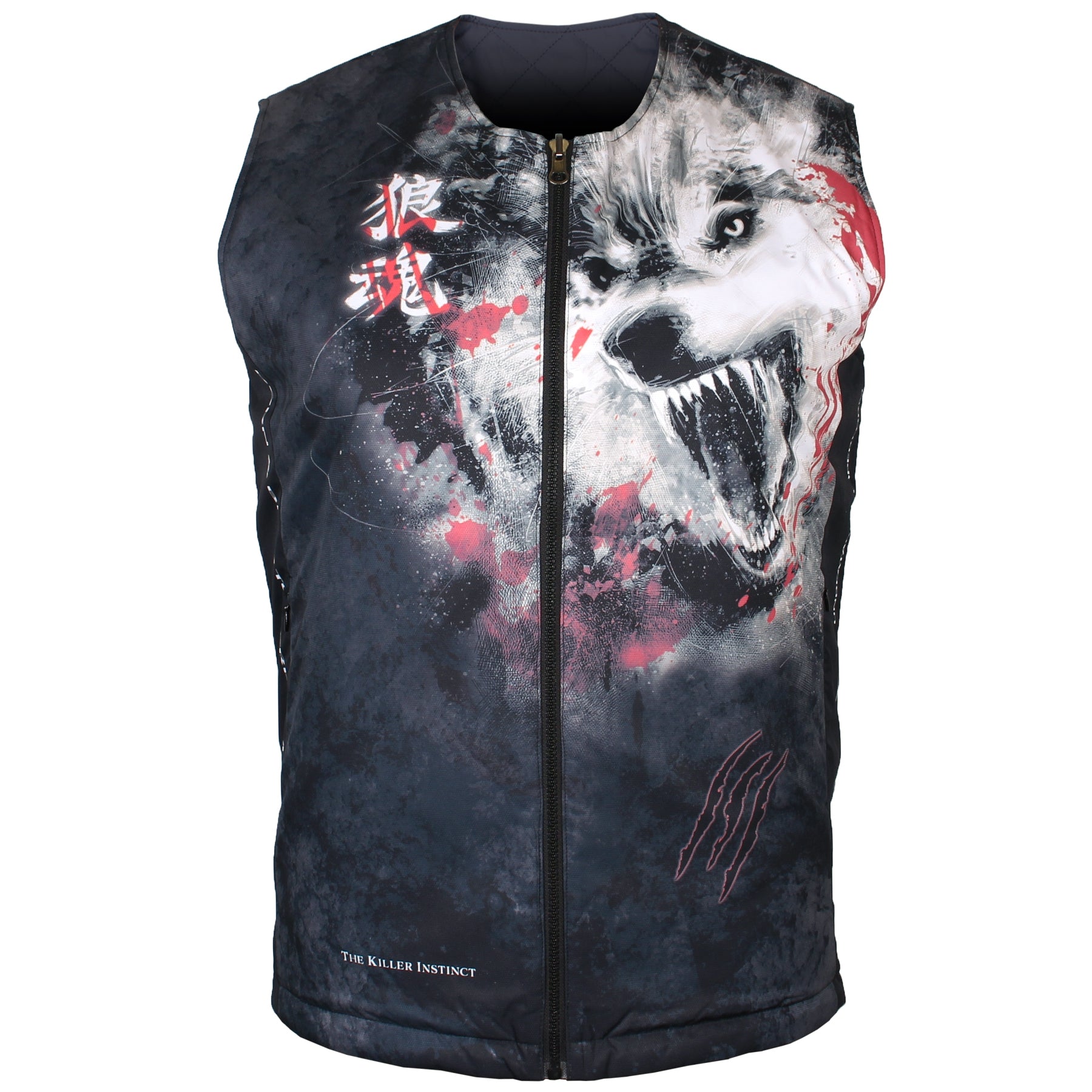 Btoperform Light Weight Padded Reversible Vest RV-10 WOLF SPIRIT