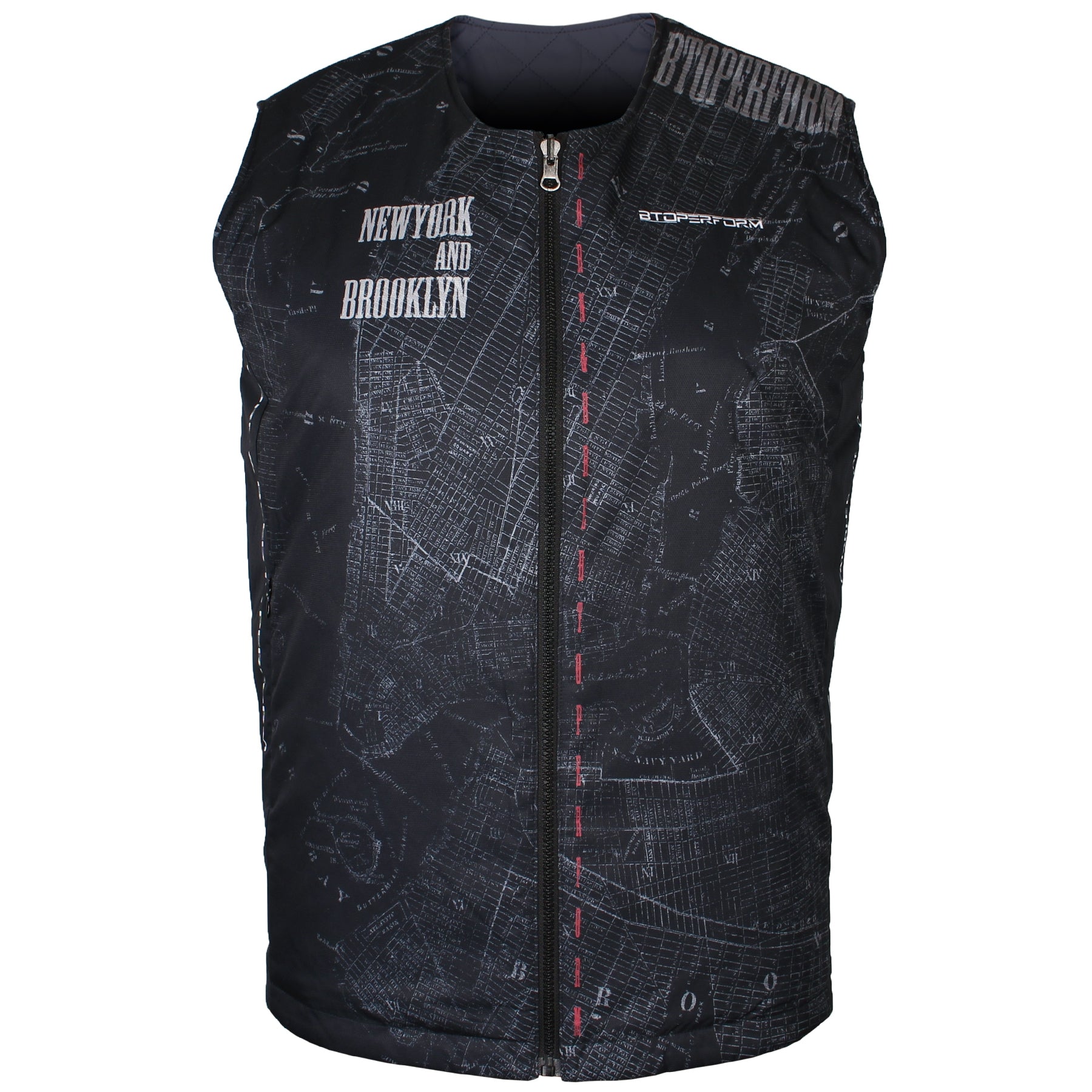 Btoperform Sport Light Weight Reversible Vest RV-78 New York & Vrooklyn
