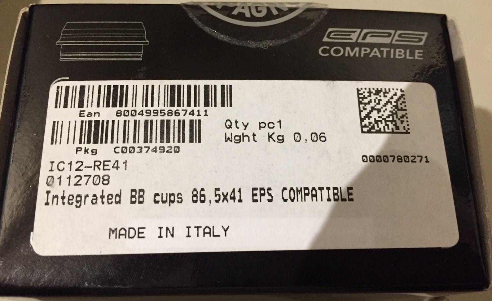Campagnolo Record Ultra-Torque Bottom Bracket Cups 86.5x41