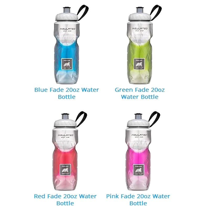 Polar Water Bottle Sport Fade 20oz Thermos/Cold (blue)