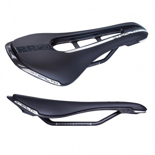 Shimano Pro Stealth Saddle Black Stainless 2sizes