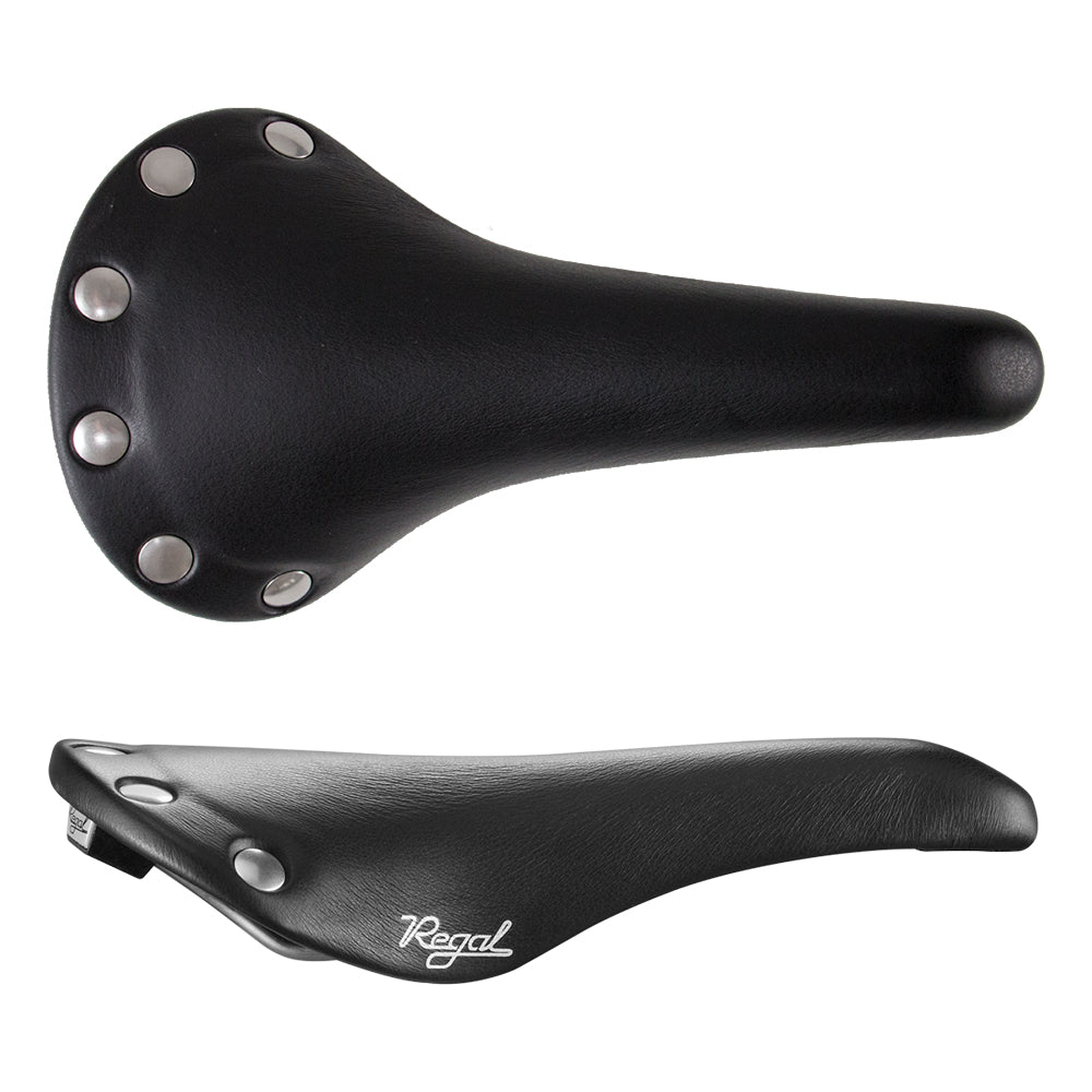 Saddle San Marco Regal Full Black Smooth Leather
