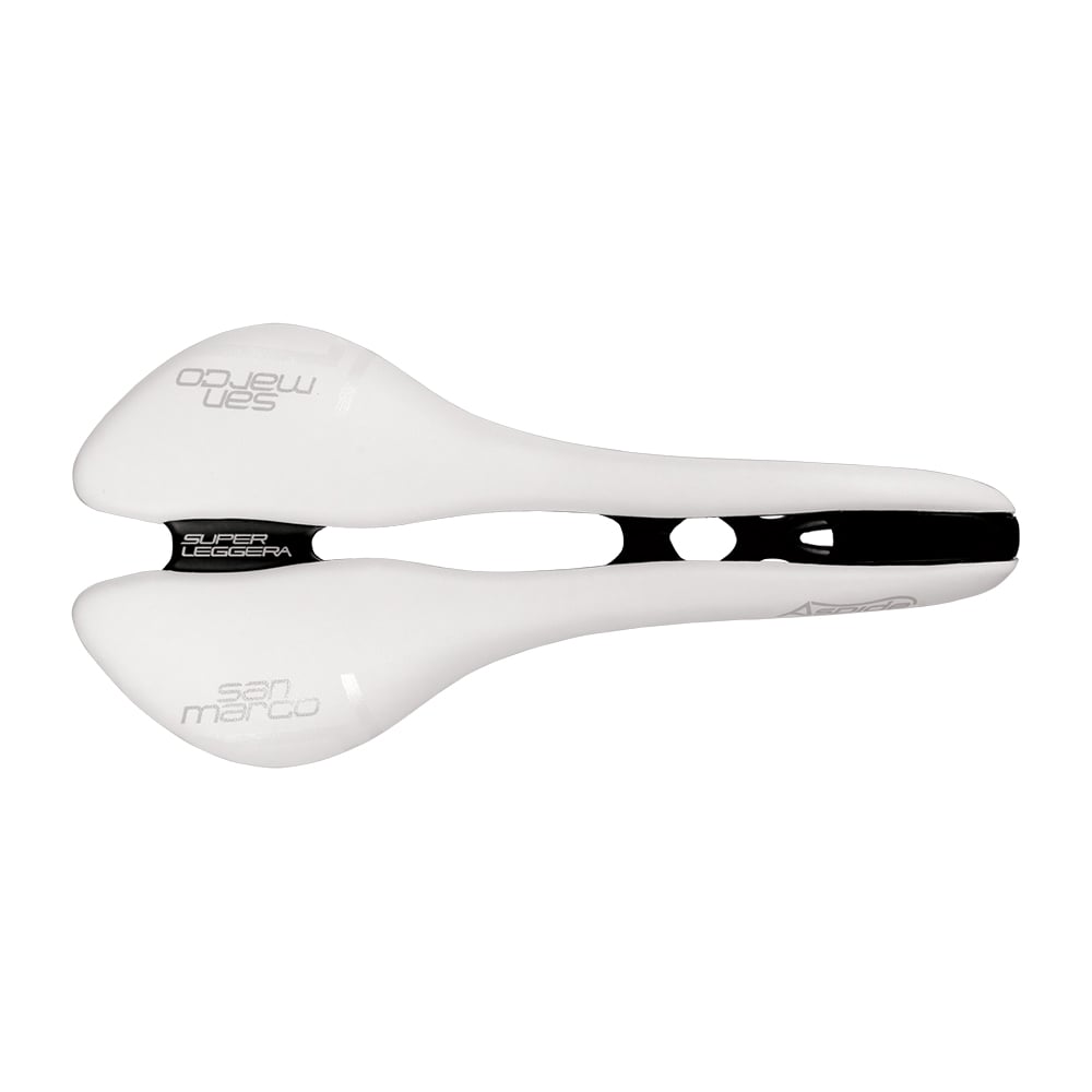 Selle SanMarco Saddle Aspide Superleggera Open Narrow White