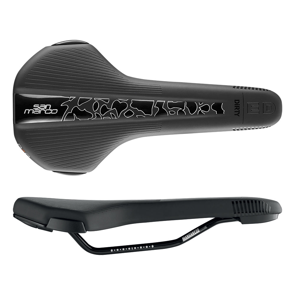 Selle SanMarco Saddle Dirty Dynamic Full Black/White