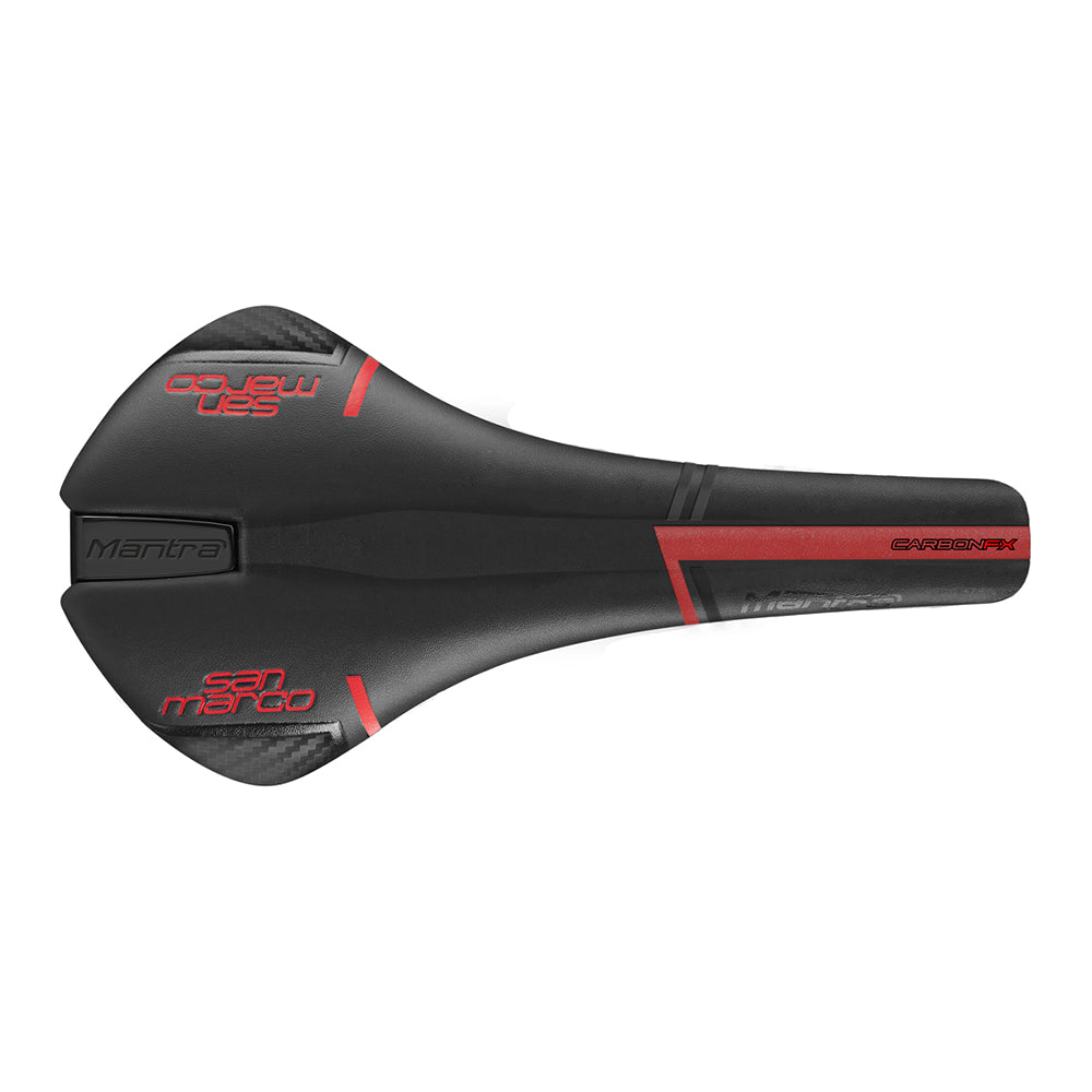Selle SanMarco Saddle Mantra Carbon Fx Full Narrow Black/Red