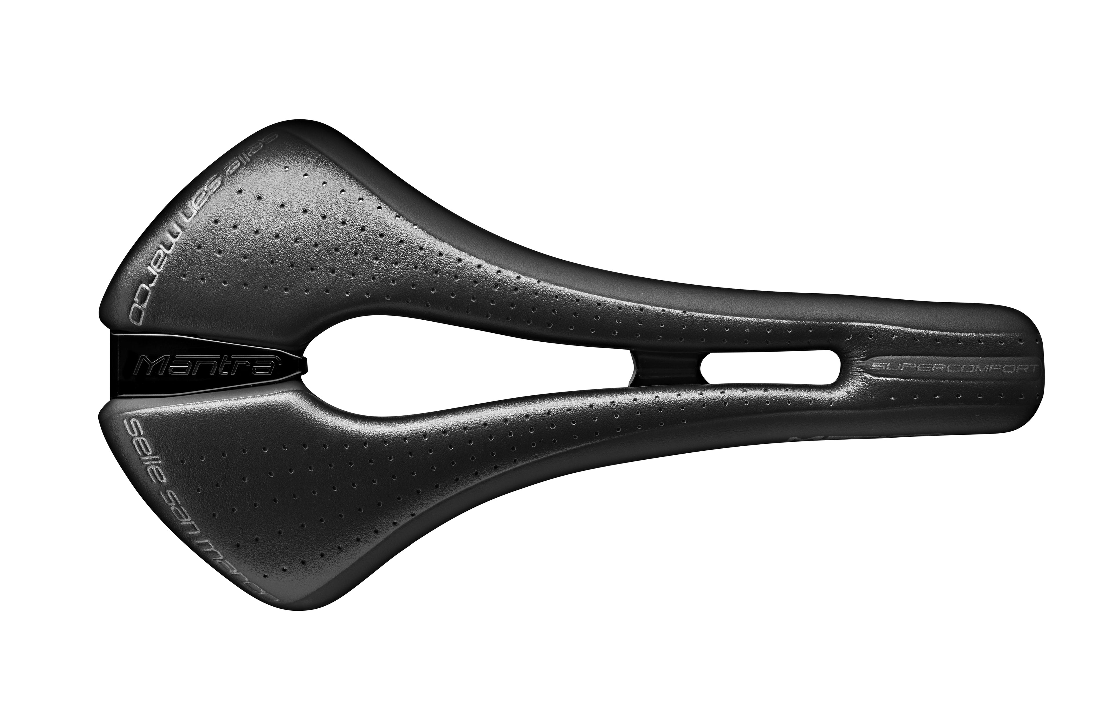 Saddle San Marco Mantra Supercomfort Racing Wide Blk/Gray