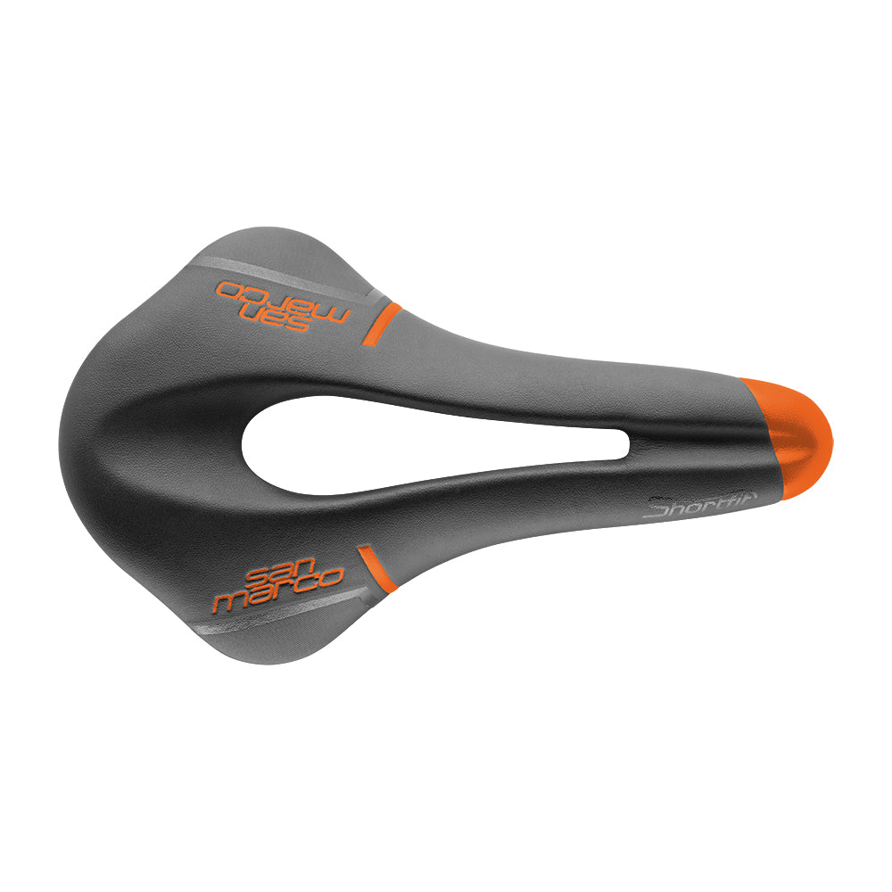 Sell SanMarco Saddle Shortfit Racing Open Blk/Orange Flu