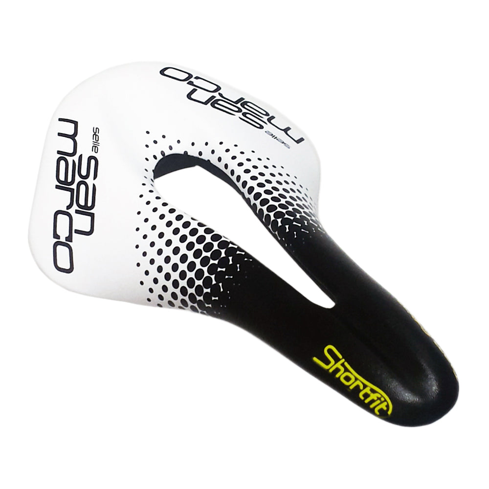 Saddle San Marco Shortfit Racing Open Team Blk/White