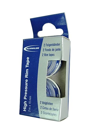Schwalbe Bicycle Poly High Pressure Rim Tape 2mx15mm 